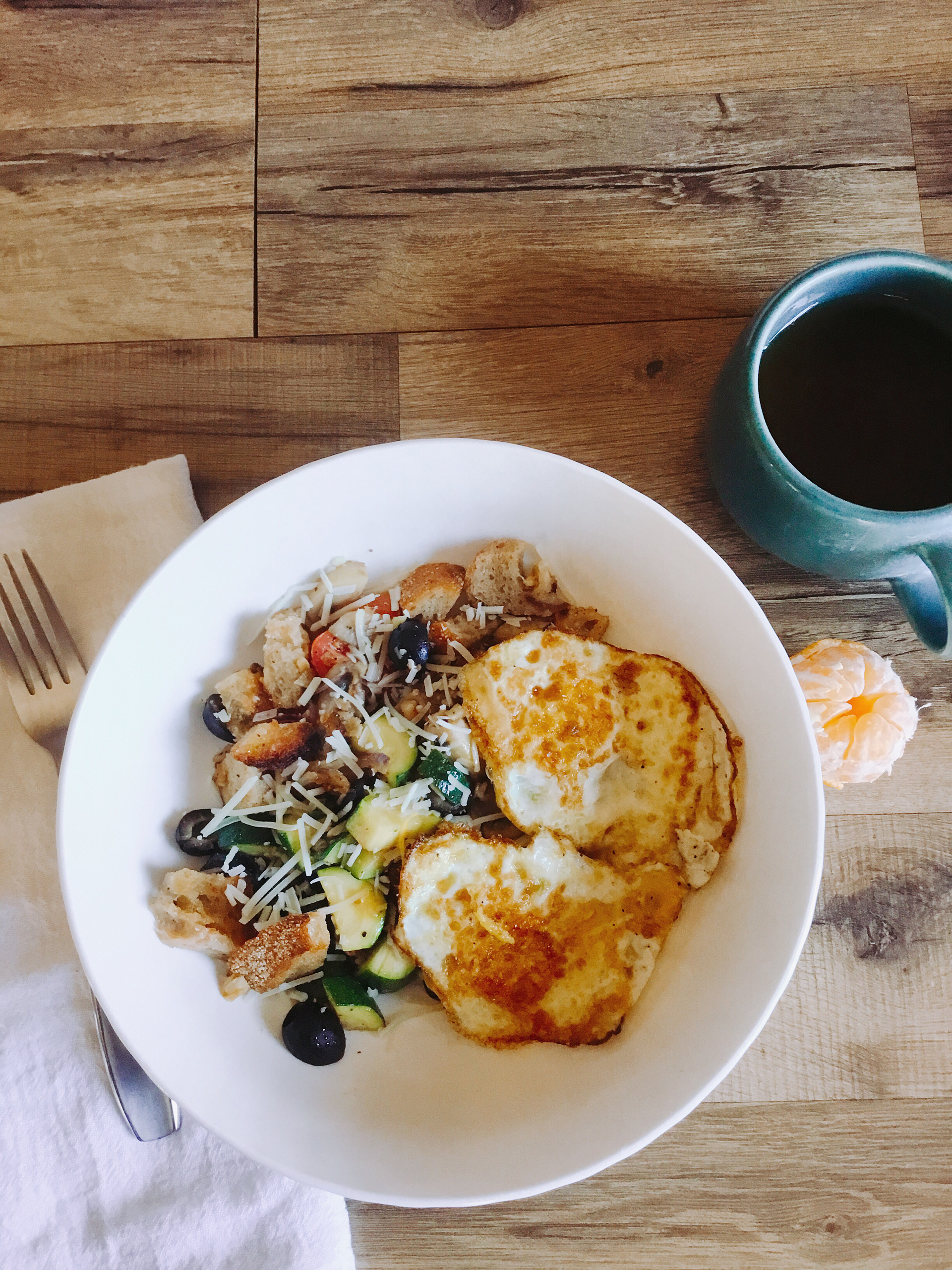 Crouton Breakfast Bowl