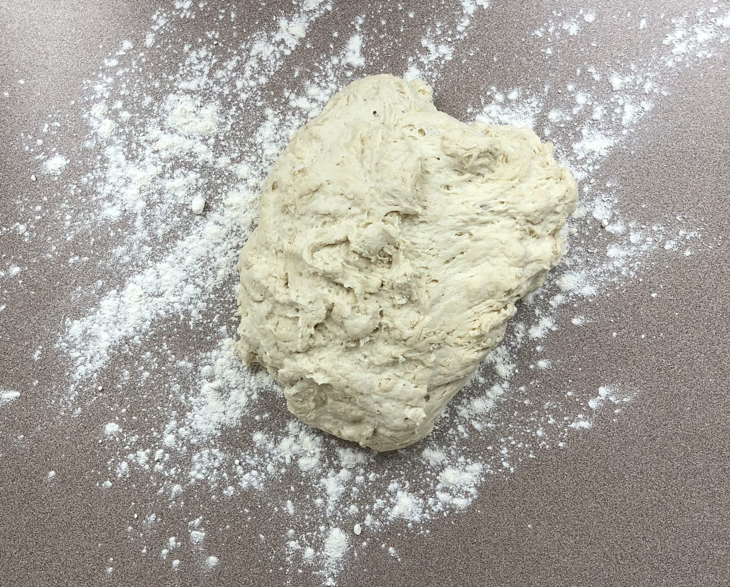 dusted dough