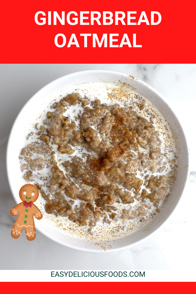 Gingerbread Oatmeal