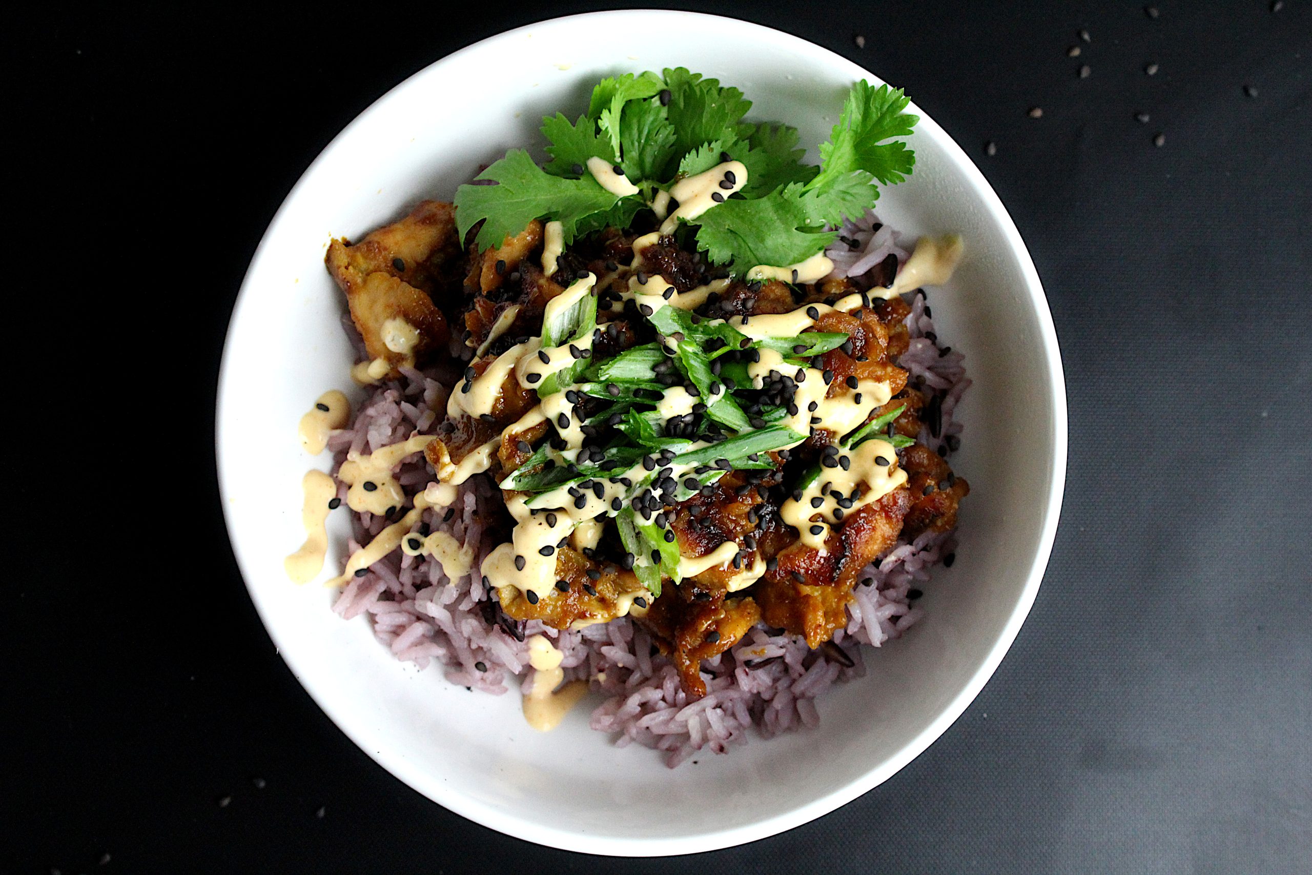 Bul Kogi Bowls – With Spooky Purple Rice