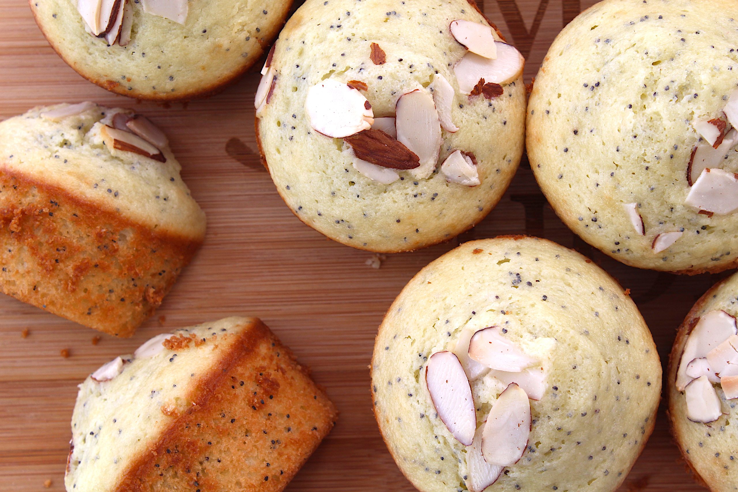 Almond Poppy Seed Muffins