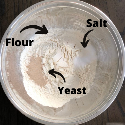 flour salt yeast