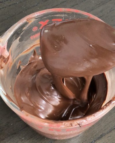 melted chocolate