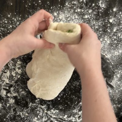 folding dough