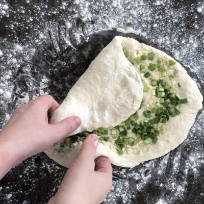 folding dough